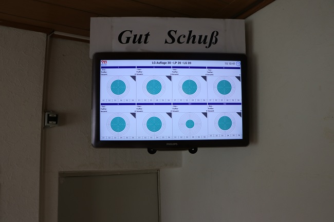 Ergebnisanzeige Aufenthaltsraum